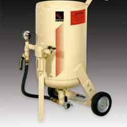 Air blasting machine